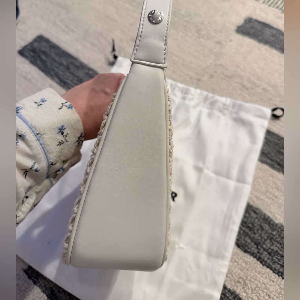 Simon Miller White Woven Shoulder Bag - Picture 4 of 5